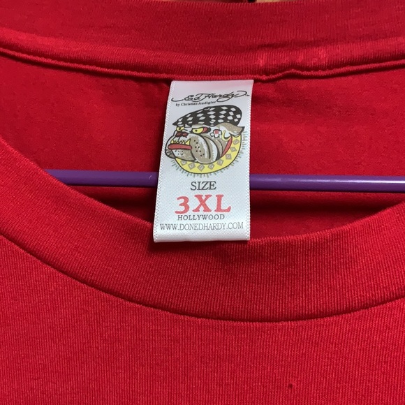 Ed Hardy Christian Audigier Tee Shirt loop - Picture 4 of 6